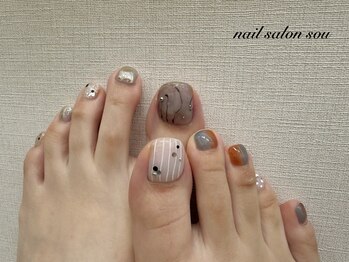 ニュアンスフットネイル