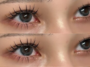 ジェイムファイブアイ 梅田中津店(Jiem5eye)/上下フラットラッシュ マツエク