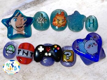 からふる/お客様オーダー痛ネイルチップ