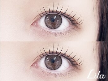 リラ 江坂店(Lila)の写真/[江坂/まつ毛パーマ/パリジェンヌ］【フラットラッシュ・LEDマツエク取扱店】濃いX軽量Xモチ良さ◎