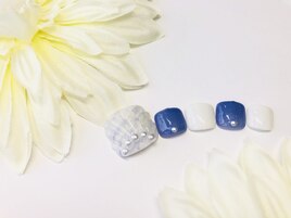 【人魚の鱗ネイル】