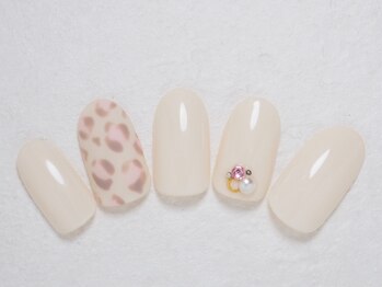 シックネイル(CHIC nail)/パステル レオパード