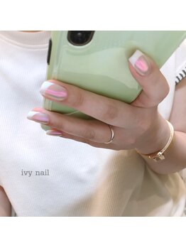アイビーネイル(ivy-nail)/オーロラフレンチ♪