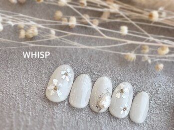 ウィスプ(WHISP)/スィートフラワーシェルネイル