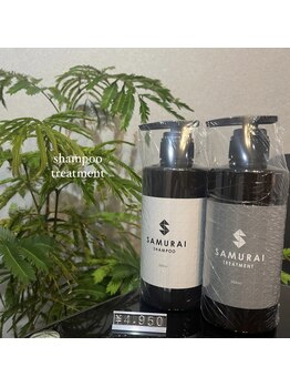 サムライビューティー 西新宿本店(SamuraiBeauty)/オリジナルシャンプー♪