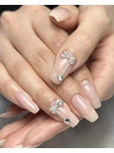 ネイルベベ(Nail bebe)/リボンネイル♪