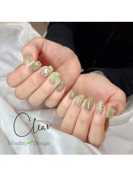 クリア なんば店(Clear)/3月マンスリーデザイン