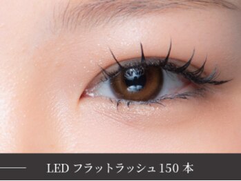 ベルル(Bellulu)/LEDエクステ150本（束感仕上げ）