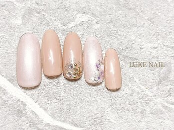 パラジェル・フィルイン導入店　LUKE NAIL Ginza【ルークネイルギンザ】/シンプルアートコース