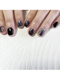 ブラック/グレー/ニュアンス