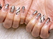 アトリエ チャミコ(Atelier Chamiko)/甘めダーキーネイル