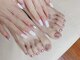 ハナアイサロン 新大久保2号店(hanaai salon)の写真/【ワンカラー￥3980～】モチも良くシンプルでも気分の上がる指先へ♪《全メニューハンドマスク付き》