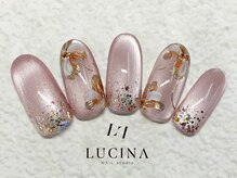 ネイルスタジオ ルキナ(LUCINA)/c-306 マグネットフラワーネイル