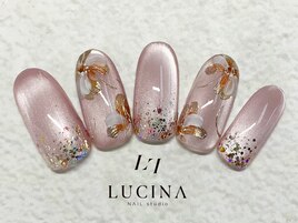 c-306 マグネットフラワーネイル