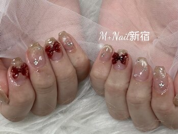 エムプラスネイル 新宿(M+Nail)/シンプル持ち込み