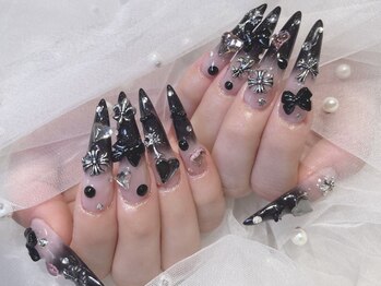 エスフィーネイルサロン リシェル(Esfy nailsalon Richer)の写真/可愛すぎるパーツ多数ご用意★[フリーART☆ジェル¥8800～/スカルプ¥14800～/ジェルチップ長さ出し¥12800～]