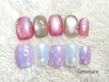 ジェンマーレ たまプラーザ店(Gemmare)の写真/ソフトジェルオフ無料!カラー変更もOK♪カラーチャートよりデザイン/カラーをお選び下さい☆