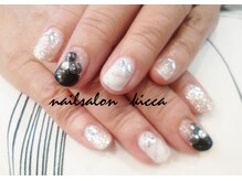 キッカ(kicca)/　大理石ネイル　