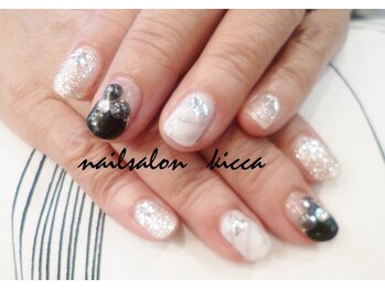 キッカ(kicca)/　大理石ネイル　