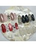 【人気NO.1★】選べる大人ストーンワンホンネイル¥5980
