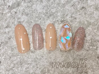 ミオリィ(meoli)/ワンカラー+ワンホンアート