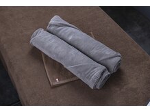 とける 心斎橋本店/タオルはすべて今治を使用します