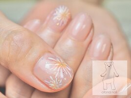 花火ネイル