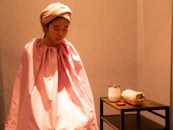 デバック(Debak)の写真/【本場韓国から輸入したよもぎ蒸しを使用】お客様の体調や好みの香りに合わせてブレンド♪冷えやむくみに◎