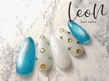レオン 枚方(LeoN)/6月No.9:月替わり定額ネイル♪