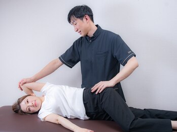 肩こりと腰痛にお悩みの方にリンパマッサージ 骨盤矯正がおすすめの整体 熊本市内院の写真/全身の骨格を知り尽くしたプロがミリ単位で細かく調整を施す【姿勢矯正×改善整体】で歪みが整うを実感◎