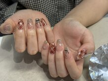 ウォル トウキョウ 渋谷(WOL TOKYO)/チェックネイル