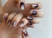 クルネ(QULNE)/秋ネイル/奥行きニュアンス