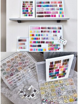 カラー・パーツの種類が豊富