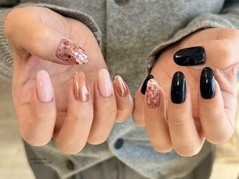 マンマリアーレ(Ammaliare)/6本アート 9500円 春ピンク