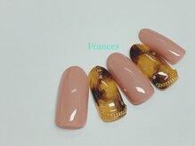フランセス(Frances)/新作　べっ甲ネイル