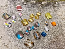 アイラッシュネイルサロン セシルビー(SECILB)/フットサンプルデザインコース