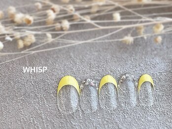 ウィスプ(WHISP)/シースルーラメフレンチ
