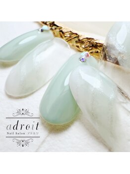 アドルワ(adroit)/【定額ネイル】¥8580