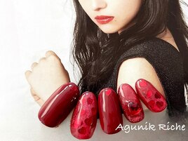 【ハートホロネイル】