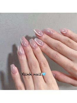 シン(XIINH)/マグネットネイル