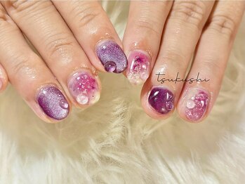 ツクシ 河原町(tsukushi)/巨峰ネイル