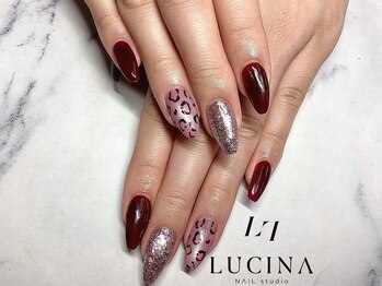 ネイルスタジオ ルキナ(LUCINA)/T-270 大人可愛いレオパード