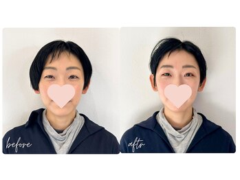 スタイルキューピット(style cupit)/メイクビフォアフター＊30代