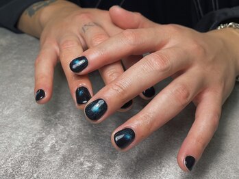 オムネイル 渋谷(HOMME NAIL)/マグネットネイル ¥6.600