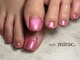 ネイルズミラク(nail's mirac.)の写真/足元を出す季節到来！持ち込みデザインOK◎周りと差がつくフットネイルで特別感あふれるご褒美体験を♪