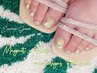 FOOT◆マグネット&フラッシュMIXグラデネイル¥10000(ケア・オフ代込◎)