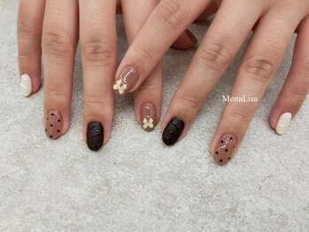 バレンタインネイル¥6,980