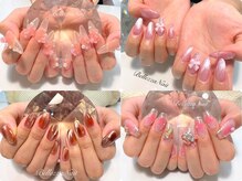 ベレッツァネイル 大阪 日本橋(BellezzaNail)の雰囲気（500種以上の豊富なパーツの品揃え★ロゴやキャラクターも有♪）