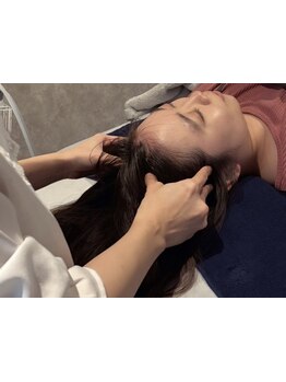 ヘッドスパで癒されたい