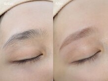 エンカシェット 代官山(En’e cachette)/【矯正美眉】並行&ナチュラル眉